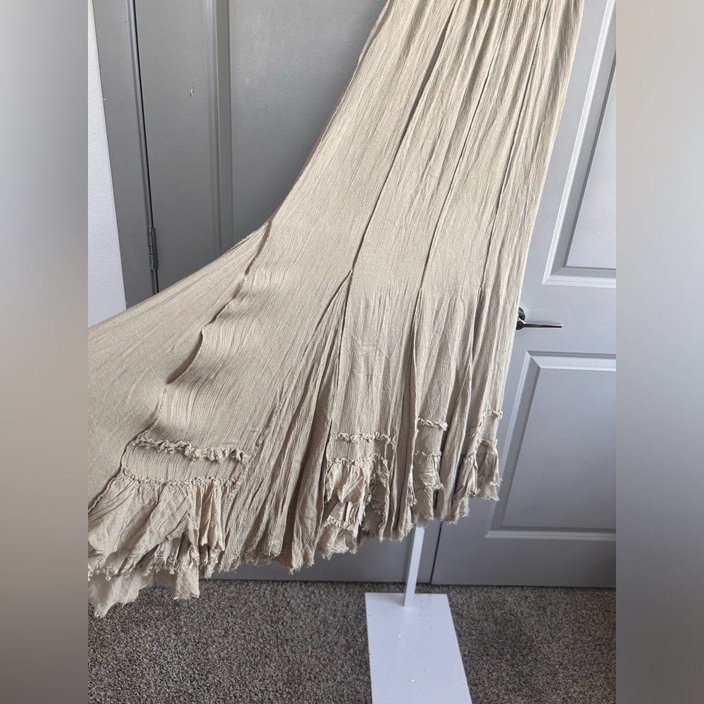 Free People Cypress Maxi Skirt – Size Small festival western boho cowgirl #53 - Picture 5 of 9
